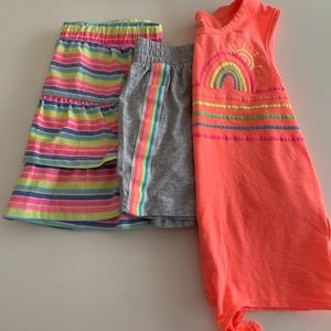 Free style size 10 bundle skirt ,short ant T-shirt.